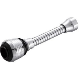 Resim Hortumlu Esnek Su Tasarruflu 2 Modlu Musluk Başlığı Metalik 