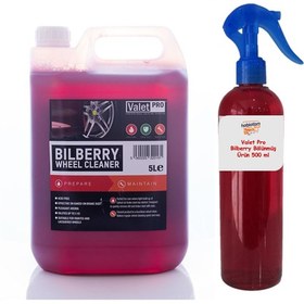 Resim Valet Pro Bilberry Wheel Cleaner Jant Temizleyici Bölünmüş 500 Ml 