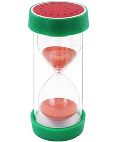 Resim Qingmipy Küçükler İçin Meyve Desenli Kum Saati, 45 Dakika Zamanlayıcı, Mutfak Ve Oyunlarda Kullanım, Ev Ofis Dekorasyonu, Hediye Karpuz 