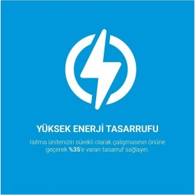 Resim E.C.A 200W Kablosuz Oda Termostatı Poly Comfort Dijital Ekran ve Hassasiyet 0,1°C 