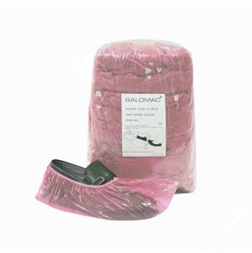 Resim Galomac Büyük Boy Pembe Yırtılmaz Galoş 500'lü 
