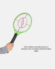 Resim Taşınabilir Elektronik Sineklik Üç Katmanlı Güvenli Izgara Ve Kimyasız Koruma - Lisinya 