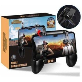 Resim Genel Markalar W11+ Pubg Ateşleyici Tetik Joystick Controller Gamepadücretsiz Kargo 