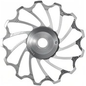 Resim 7075 Alyuminyum Seramik Rulmanlı Bisiklet Arka Vites Güdüm Rulması 13 Dişli Gümüş 2 Adet Seti 