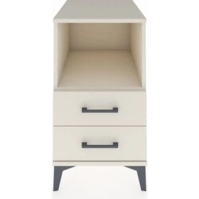 Resim Kronos Komodin Tek Raflı 2 Çekmeceli 44X59X80 Aytaşı-Aytaşı 