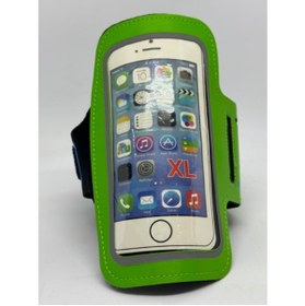 Resim KEEPRO Yeşil 14 pro max koşu için kılıf 14 pro max spor için kol bandı 14.5 cm 8 cm spor için telefon kılıf 