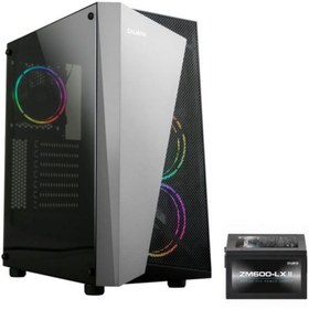 Resim Zalman S4-PLUS(BL) ATX MİDİ TOVER KASA 