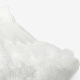 Resim Beyaz Kız Bebek Tütü Etek - Bonita - Beyaz / 2 Yaş 