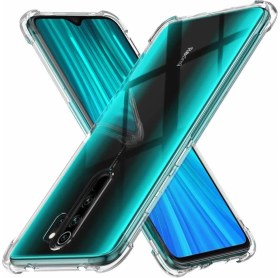 Resim Xiaomi Redmi Note 8 Pro Köşe Korumalı Darbe Emici Silikon Kılıf 