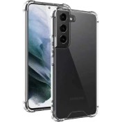 Resim Samsung Galaxy S22 Plus Kılıf Antishock Koruma Sert Silikon+Full Nano Ekran Renksiz Gpack