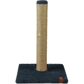 Resim 52cm Lüx Tırmalama Tahtası Catnipli Jüt Tırmalama Antrasit Minder Yüzey 