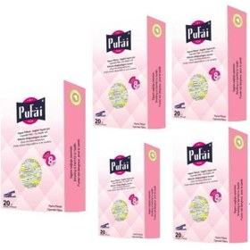 Resim Pufai Sigara Ağızlığı Tar Süzen Filtre 8Mm Normal Boy 100 Adet 5 Kutu Pembe 