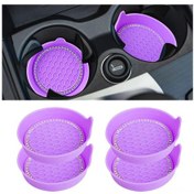 Resim Ranyeek Arabaya Uygun Pırlanta Takılı Kaymaz Isı Yalıtımlı Cam Altı Döşeme - Menekşe 