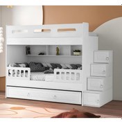 Resim Trend Yarı MDF Membran Kaplama 3'lü Yavrulu Ranza - 1 