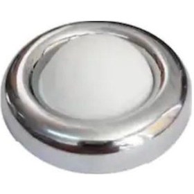 Resim Maruf Kapı Kol Stoperi Tampon Duvar Tipi Krom Beyaz 