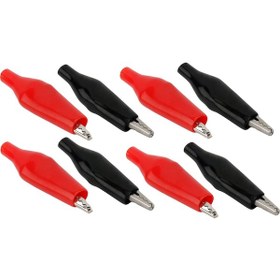 Resim 5cm Kablosuz Krokodil Klips Seti Ic-248b 4lü Takım Set 