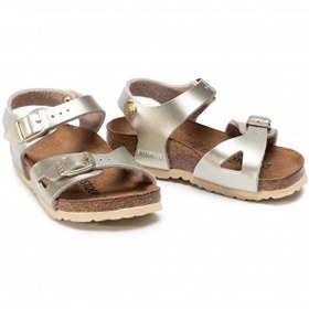 Resim birkenstock 1014829 - ELECTRIC METALLIC GOLD RIO KIDS BF ÇOCUK TERLİK 