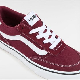 Resim Vans Brooklyn Ls Kadın Bordo Sneaker Bordo 