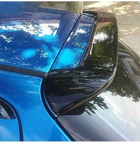 Resim Peugeot 206 Hb Parlak Siyah Boyalı Spoyler 