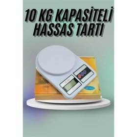 Resim Maxdora Mutfak Tartısı Dijital Göstergeli Hassas Tartı 10 kg Kapasiteli - MX002U-7JGEE7 