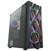 Resim FSP CMT595AL 650W 80+Bronze Mid Tower E-ATX Siyah RGB Gaming Kasa 