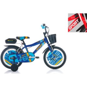 Resim Bianchi Sport 247H 16" 1-V Vb Kırmızı-Siyah-Beyaz Çocuk Bisikleti 
