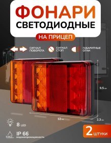Resim Radiance Sky Römork İçin Led Fenerler 214797550 