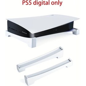 Resim Gaojunshop01 Ps5 Konsol Dijital Versiyon Taşınabilir Yatay Soğutucu Stand 
