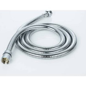 Resim Nalbur Bakkal Krom Paslanmaz Taharetmatik Wc Matik Set çift Kenetli spiral Hortum 