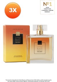 Resim Avon Little Black Dress Holiday Kadın Parfüm Edp 50 Ml. Üçlü Paket 