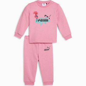 Resim PUMA x TROLLS Bebek Bisiklet Yaka Eşofman Takımı 