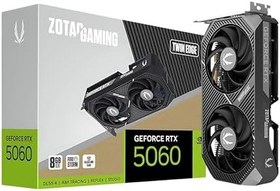 Resim ZOTAC Gaming GeForce RTX 5060 Twin Edge 8GB GDDR7 Reflex 2 RTX AI DLSS4 
