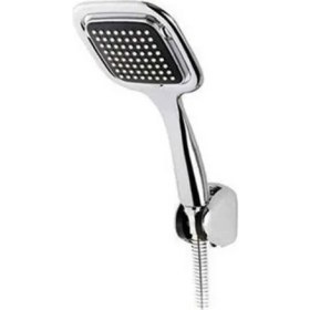 Resim Lora Kare Mafsallı Banyo Duş Seti (Örgülü Kordon) 