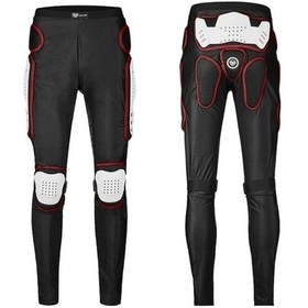 Resim Moly Sulaite Motolet Kros Pantolonu - Koruyucu Kalça, Motosiklet Sürüş, Kırmızı-siyah, Beden: S/m/l/xl/xxl/xxxl/xxxxl 