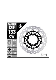 Resim Honda Forza 750 Ön Fren Diski 310 Mm 2021-2024 Galfer Dalgalı Hareketli Aluminyum Disk 