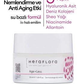 Resim Su Bazlı Ve Yüz Kremi 50 Ml Hyalüronik Asit Kolajen Peptit 