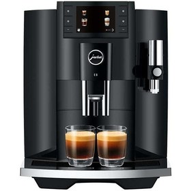 Resim Jura E8 EC JR-15584 Tam Otomatik Kahve Makinesi Piano Black 