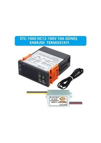 Resim Stc-1000 Dc12-100v 10a Güneş Paneli Termostatı 