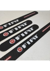 Resim Fiat / Tofaş Tempra Uyumlu Carbon Kapı Eşiği + F1 Kulakçık (550931437) 