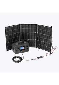 Resim Antfea S500pro Taşınabilir Güç Sistemi 500w + 100w Taşınabilir Güneş Paneli + Mc4 Xt60 Dönüşüm Kablosu 5m 