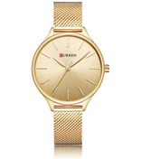 Resim Xiyyadms Şık Ve Modaya Uygun Curren 9024 Bayan Kol Saati - Altın Kasa Ve Yüzey Çok Renkli 