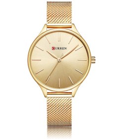 Resim Xiyyadms Şık Ve Modaya Uygun Curren 9024 Bayan Kol Saati - Altın Kasa Ve Yüzey Çok Renkli 