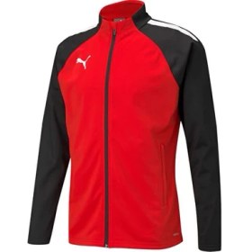 Resim Puma Teamliga Training Jacket Erkek Futbol Antrenman Ceketi 65723401 Kırmızı 