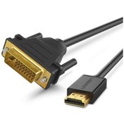 Resim Ugreen Hdmi Dvi 1080P Çift Yönlü Görüntü Aktarma Kablosu 3 Metre 