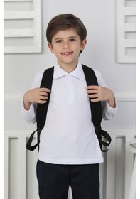 Resim Crassi Erkek Çocuk Okul Sweatshirt BEYAZ 