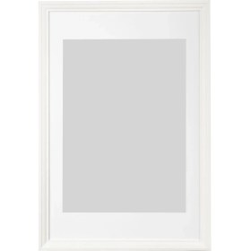Resim Beyaz Çerçeve, Beyaz, 61X91 cm 