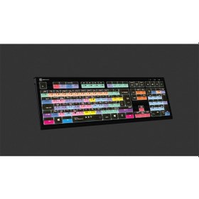 Resim Logickeyboard LKB-AECC-A2PC After Effects CC Kablolu PC Astra 2 Arka Aydınlatmalı Klavye 