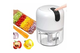 Resim xirshop Rondo Doğrayıcı 250 ml Taşınabilir USB Şarjlı Pratik El Rondo Blender 