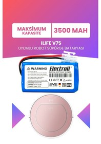 Resim Ilıfe V7s Uyumlu Batarya Maksimum Kapasite 3500mah Pil 