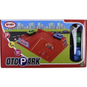Resim Zuzu Arabalı Otopark Seti 